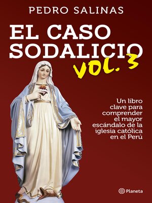cover image of El caso sodalicio Volume 3